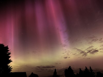 Aurora display on May 10/11, 2024